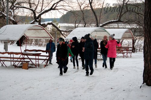 Делегация отряда на осенних каникулах в ДОЛ Буревестник